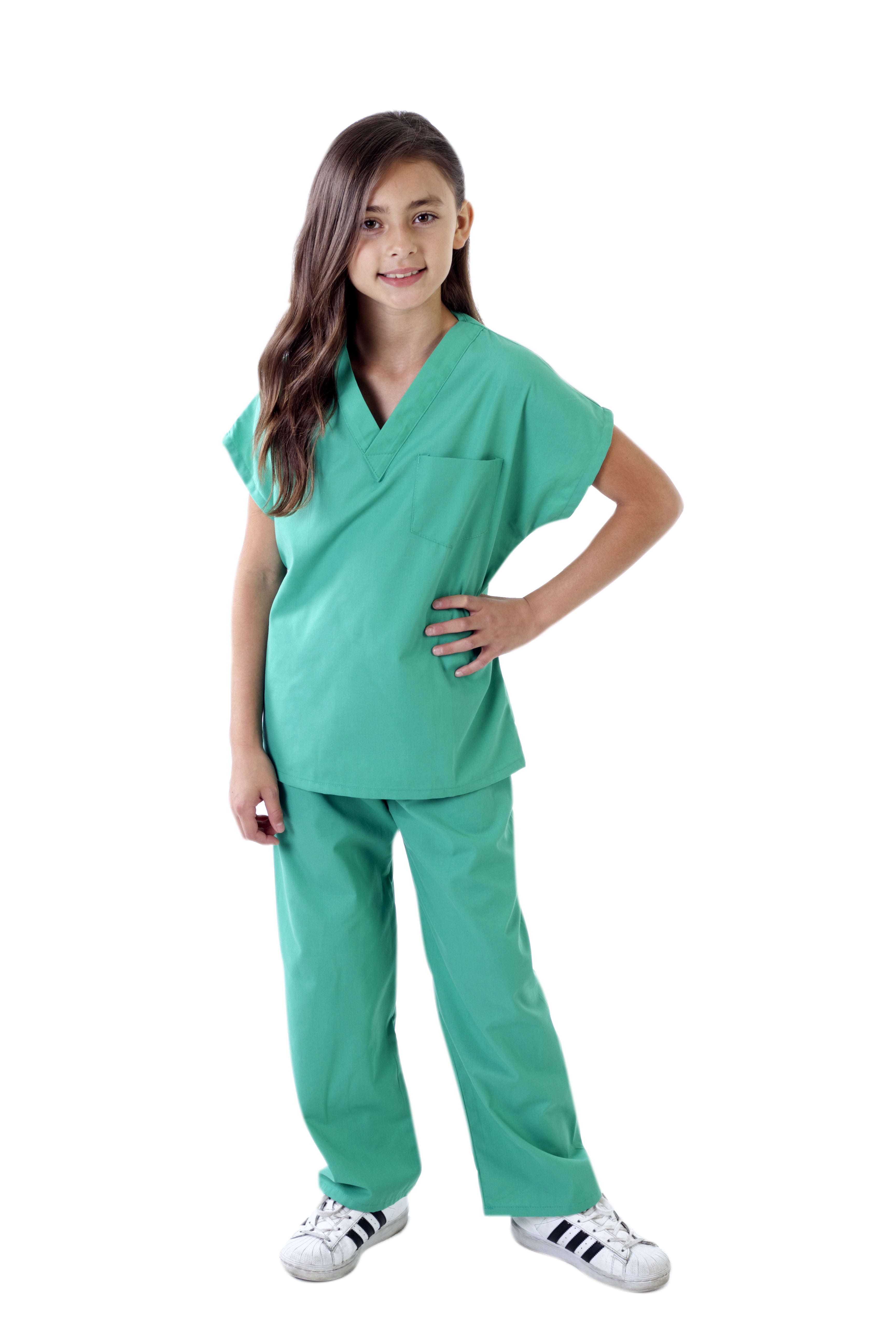 M&M Scrubs - Kids Scrubs Super Soft Children Scrub Set Kids Doctor Dress up  