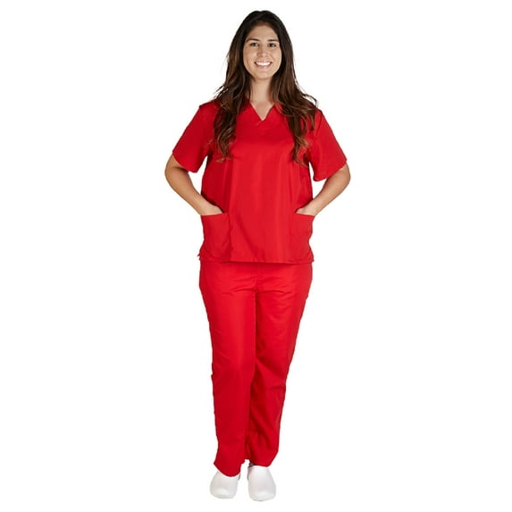 M&M Scrubs Solid Scrub Set - FREE SHIPPING XXS TO 5XL