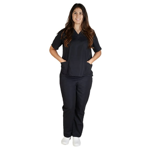 M&M Scrubs Solid Scrub Set - FREE SHIPPING XXS TO 5XL