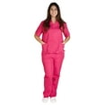thumbnail image 1 of M&M Scrubs Solid Scrub Set - FREE SHIPPING XXS TO 5XL, 1 of 1