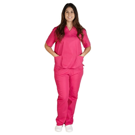 M&M Scrubs Solid Scrub Set - FREE SHIPPING XXS TO 5XL