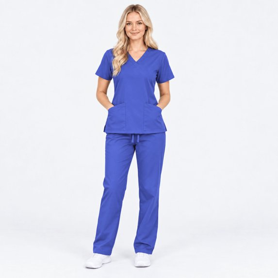 M&M Scrubs Solid Scrub Set - FREE SHIPPING XXS TO 5XL