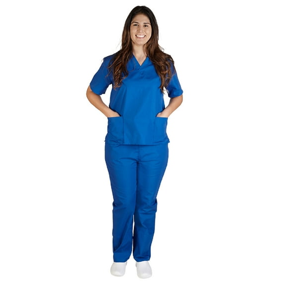 M&M Scrubs Solid Scrub Set - FREE SHIPPING XXS TO 5XL