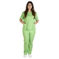 thumbnail image 1 of M&M Scrubs Solid Scrub Set - FREE SHIPPING XXS TO 5XL, 1 of 1