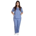 thumbnail image 1 of M&M Scrubs Solid Scrub Set - FREE SHIPPING XXS TO 5XL, 1 of 1