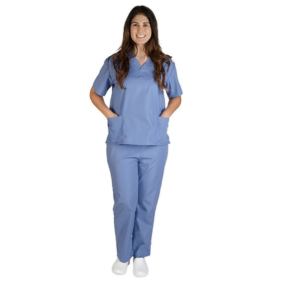 M&M Scrubs Solid Scrub Set - FREE SHIPPING XXS TO 5XL