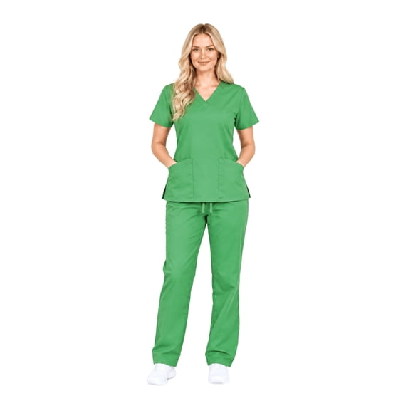 M&M Scrubs Solid Scrub Set - FREE SHIPPING XXS TO 5XL