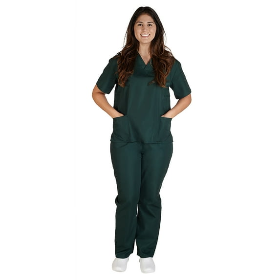 M&M Scrubs Solid Scrub Set - FREE SHIPPING XXS TO 5XL