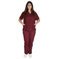thumbnail image 1 of M&M Scrubs Solid Scrub Set - FREE SHIPPING XXS TO 5XL, 1 of 1
