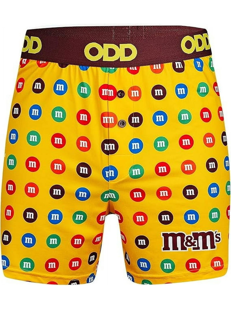 Odd Sox – M&M's Boxer Lounge Shorts – Officially Licensed Unisex