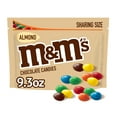 thumbnail image 1 of M&M's Almond Milk Chocolate Candy, Sharing Size  - 9.3 oz Bag, 1 of 13