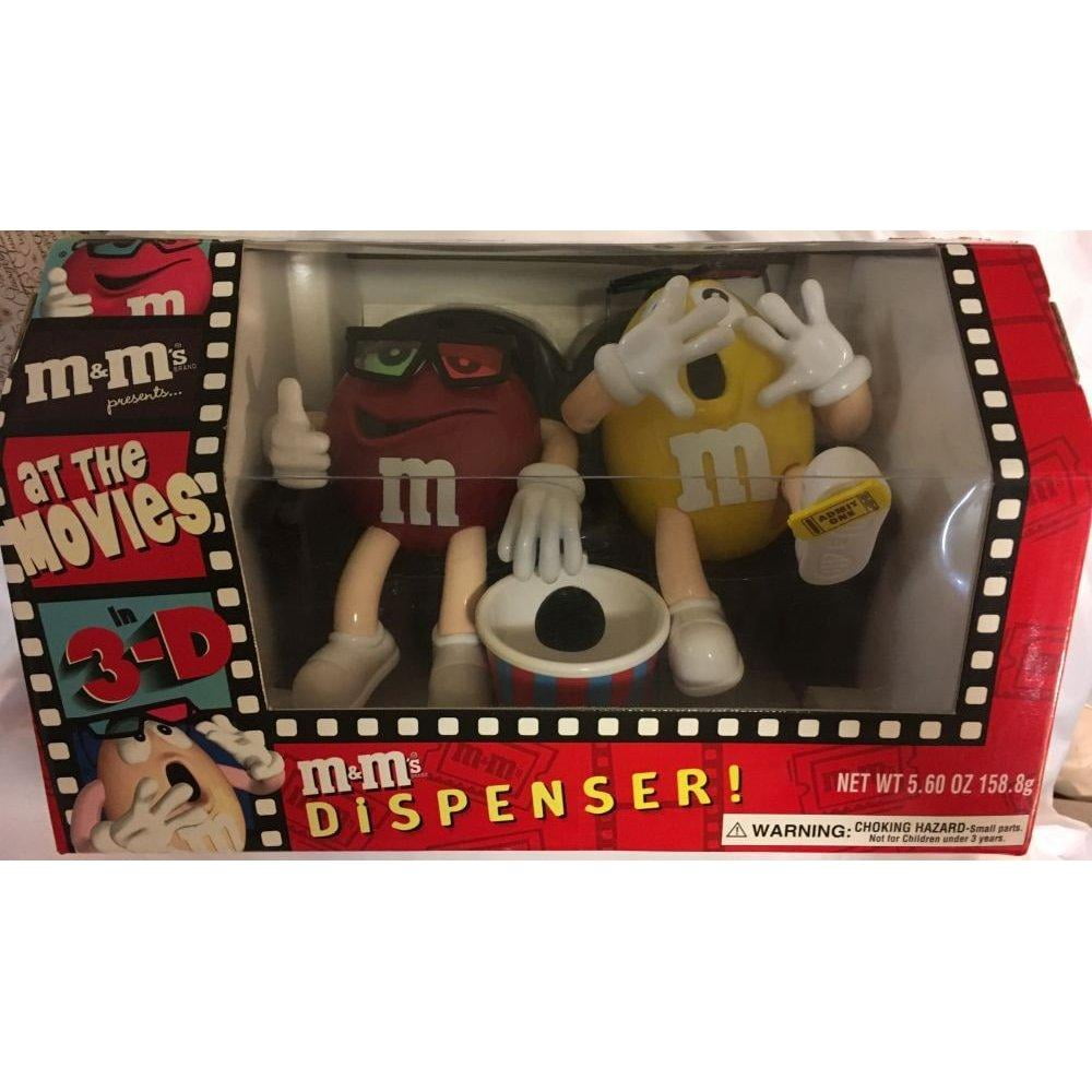 M&M's 3-D Movie Characters Candy Dispenser - Limited Edition