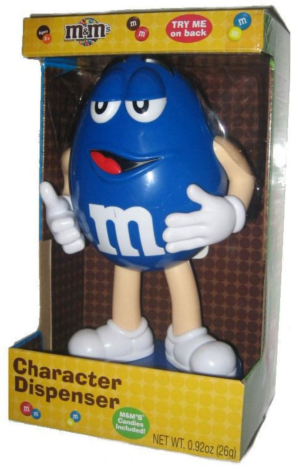 M&M's Blue Character Candy Dispenser Toy - (Limited Edition