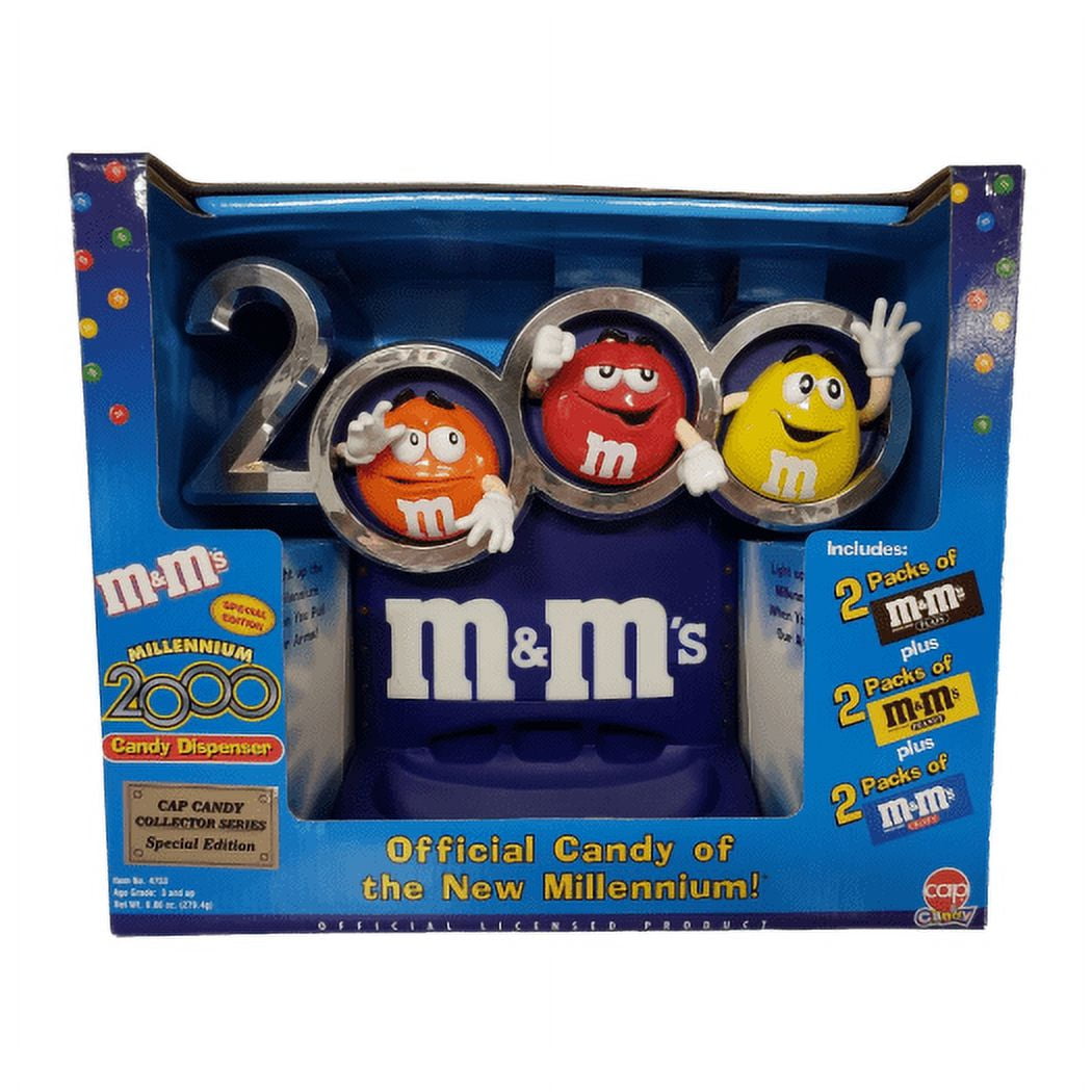 Holiday Red M&M Candy Dispenser
