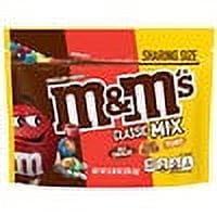 M&M's Classic Mix of Peanut, Peanut Butter & Milk Chocolate Candy, Sharing Size 8.3oz (2 pack)