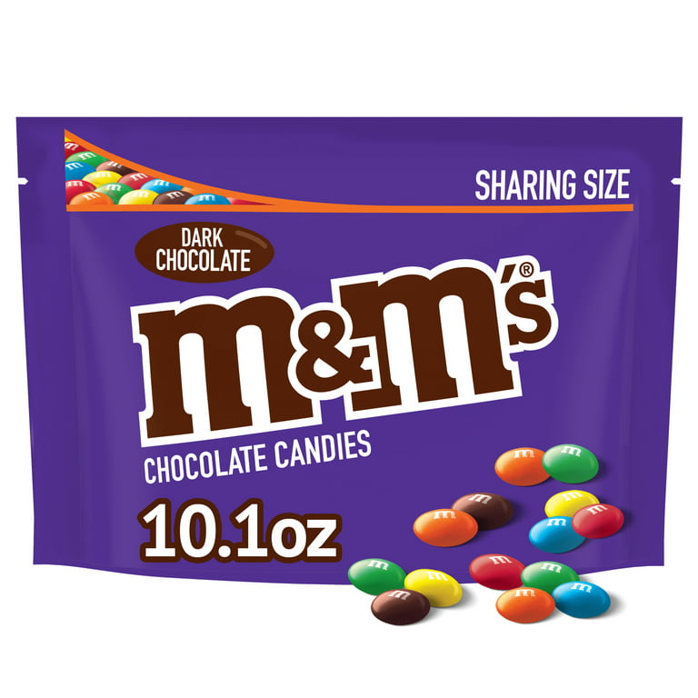 M&M'S Dark Chocolate Candy Sharing Size Bag, 10.1 oz - Kroger