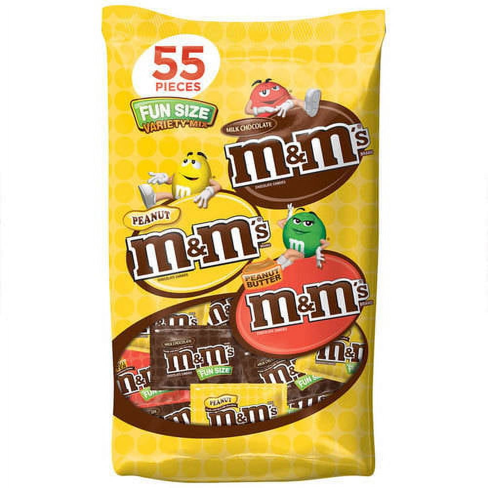 M&M's Chocolate Candies, Lovers, Fun Size - 55 pieces, 30.35 oz