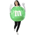 thumbnail image 1 of M&M's Green Adult Unisex Costume, 1 of 2