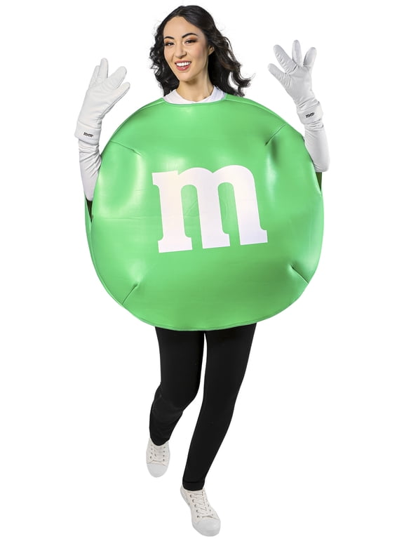 M&M's Green Adult Unisex Costume