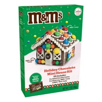 M&M's Holiday Chocolate Mini House Box Kit, 7oz