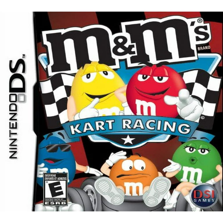 m&m’s KART RACING 北米版　DS M&M's Kart Racing, Nintendo DS, 12 Tracks, 7 Vehicles - Walmart.com