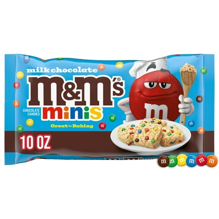 M&M's MINIS Milk Chocolate Candy Baking Bits - 10 oz Bag