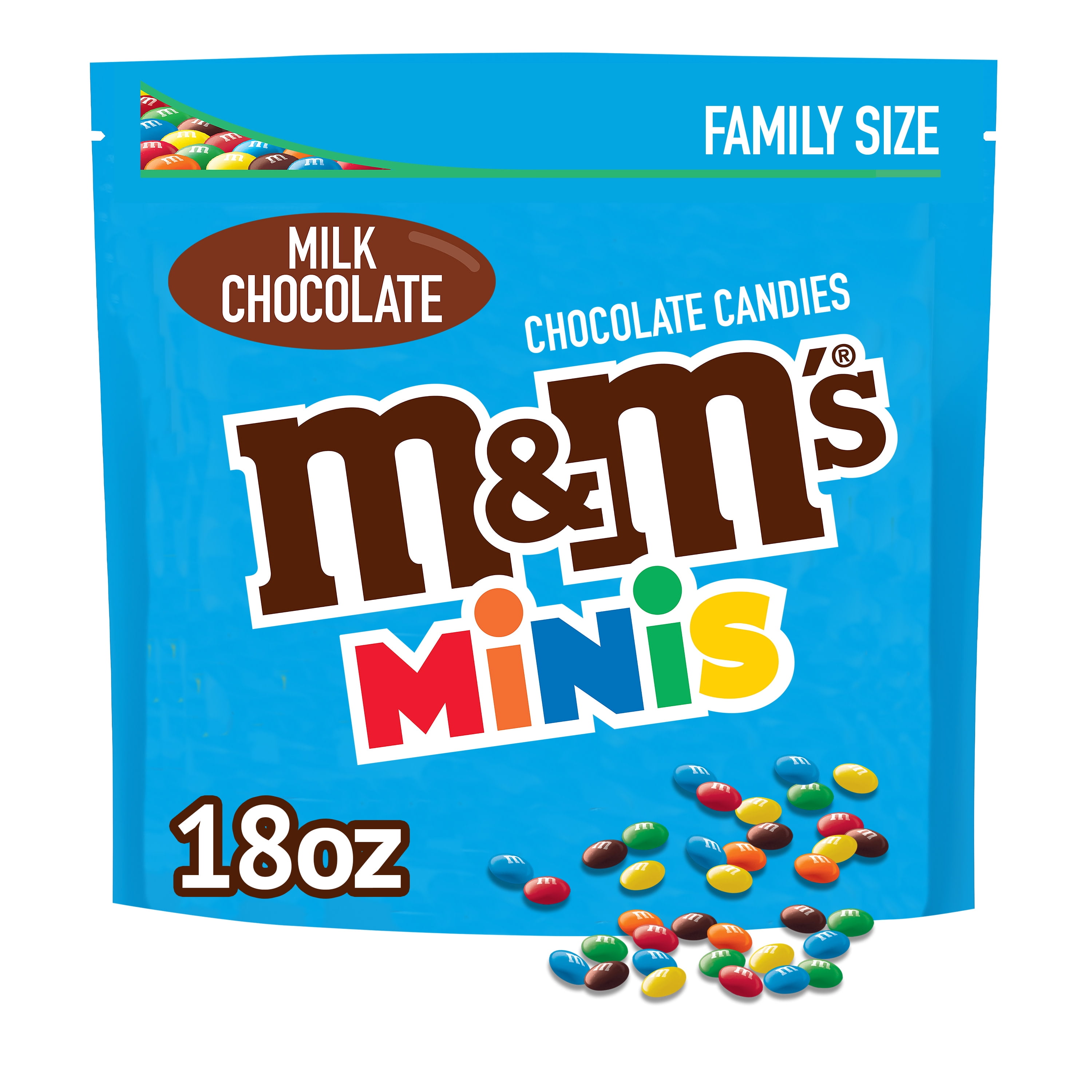 M&M's Chocolate Candies, Milk Chocolate, Family Size 18 Oz, Chocolate  Candy