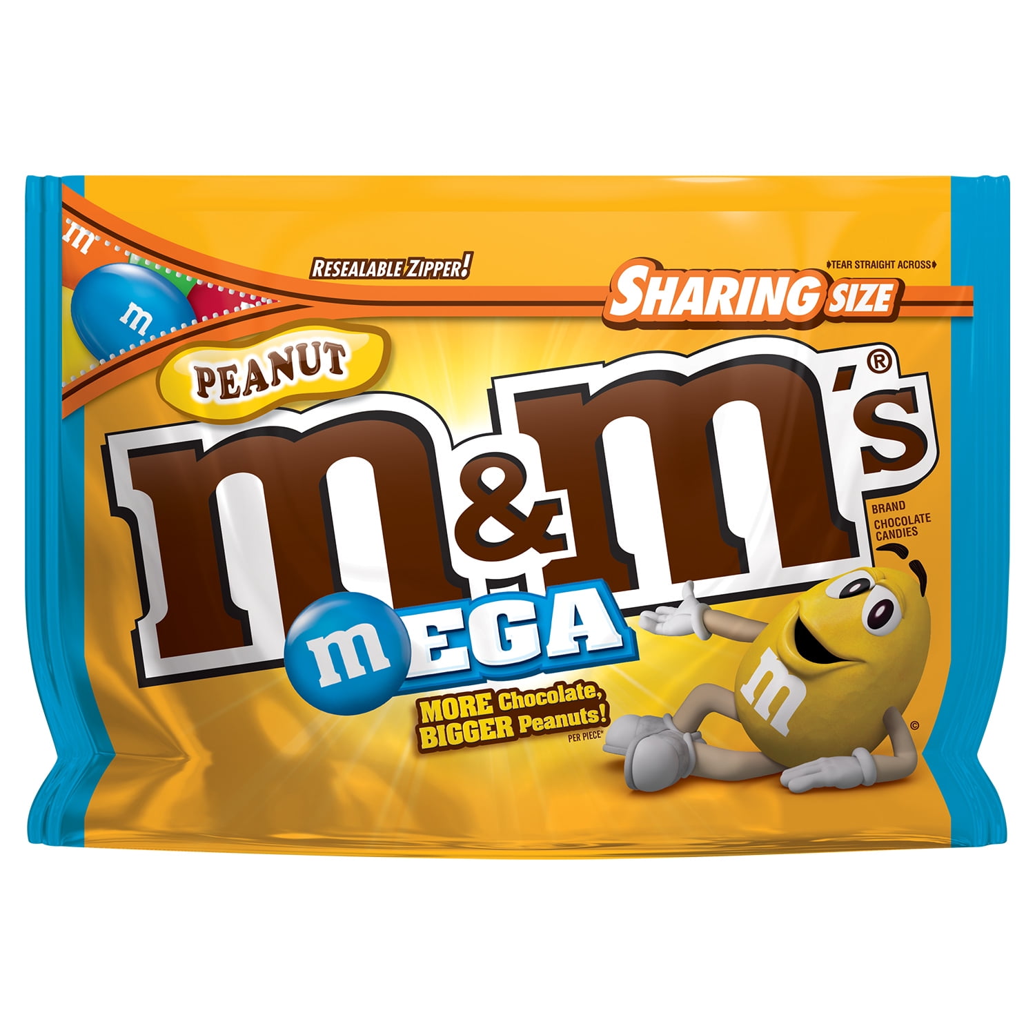  M&M'S Peanut Butter Milk Chocolate Christmas Candy, Party  Size, 34 oz Resealable Bulk Candy Bag : Everything Else