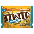 thumbnail image 1 of M&M's, Mega Peanut Chocolate Candy Sharing Size, 9.6 Oz., 1 of 9