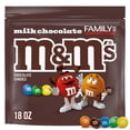 thumbnail image 1 of M&M's Milk Chocolate Candy Family Size - 18 oz Bag, 1 of 12
