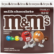 M&M's Milk Chocolate Candy Family Size - 18 oz Bag