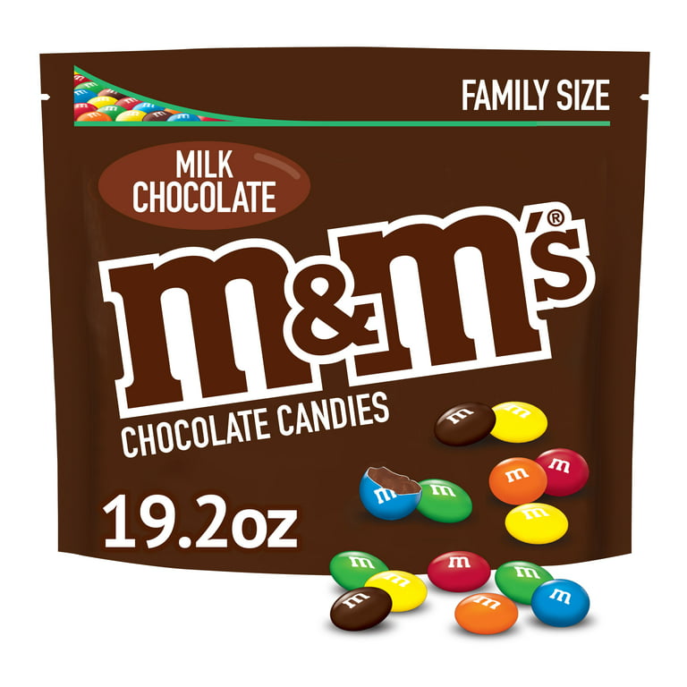 Mars M&M's Milk Chocolate Candies - 62 oz bag