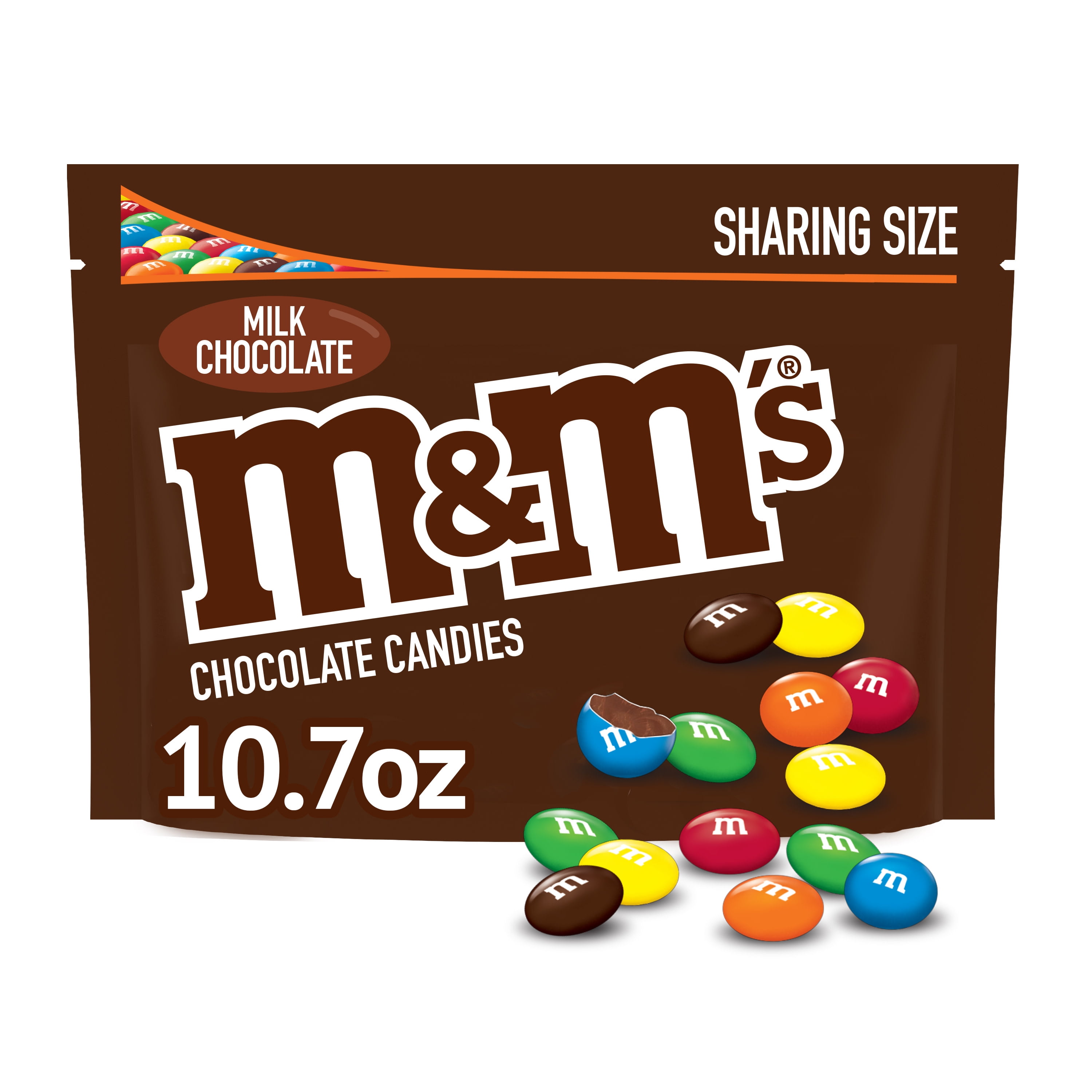  M&M'S Minis Milk Chocolate Christmas Candy, Sharing Size, 10.1  oz Resealable Bulk Candy Bag : Grocery & Gourmet Food