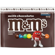 M&M's Milk Chocolate Summer Candy, Sharing Size - 10 oz Resealable Bag