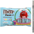 thumbnail image 1 of M&M's Milk Chocolate Fun Size Easter Basket Stuffers with pen, 1 of 2