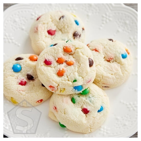 M&M's Milk Chocolate Mini Baking Bits Topping 4 lb. - 2/Case