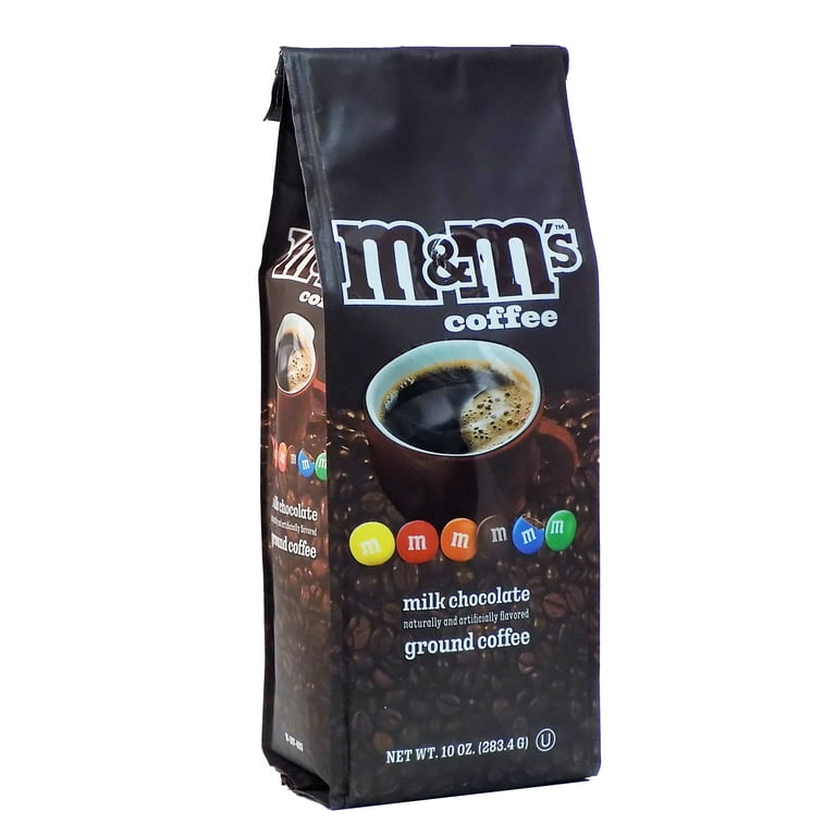 M&M's Premium Arabica Ground Coffee, Milk Chocolate Candy