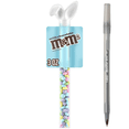 thumbnail image 1 of M&M's Milk Chocolate Pastel Blend Easter Candy Bunny Cane with pen, 1 of 3