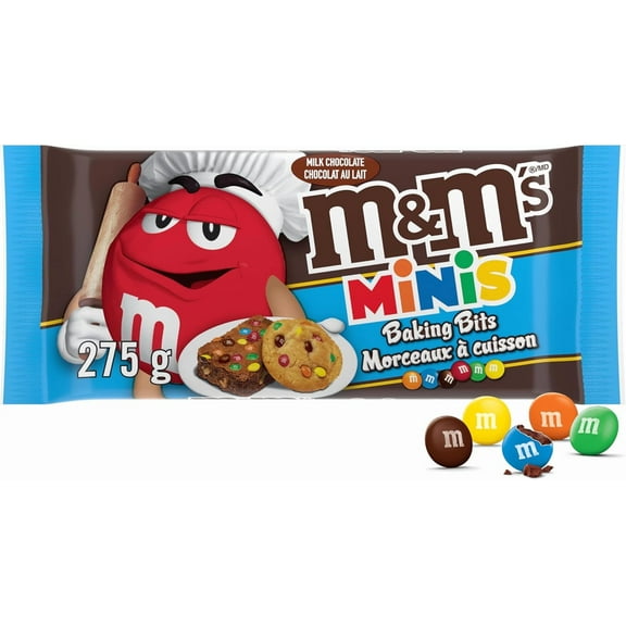 M&M's Mini Milk Chocolate Baking Bits 275g (9.7 oz)