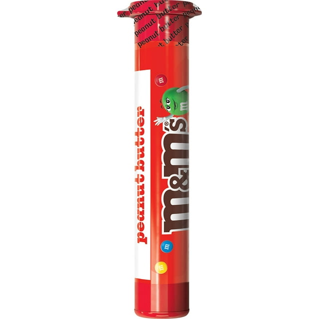 M&M's Minis Peanut Butter Milk Chocolate Candy - 1.74 Oz Mega Tube (Packaging May Vary)