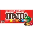 thumbnail image 1 of M&M's Peanut Butter Milk Chocolate Candy Theater Box - 3 oz Box, 1 of 11
