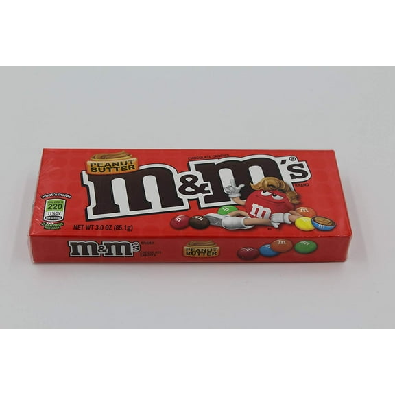 M&M's Peanut Butter Chocolate Candies - 3-oz. Theater Box