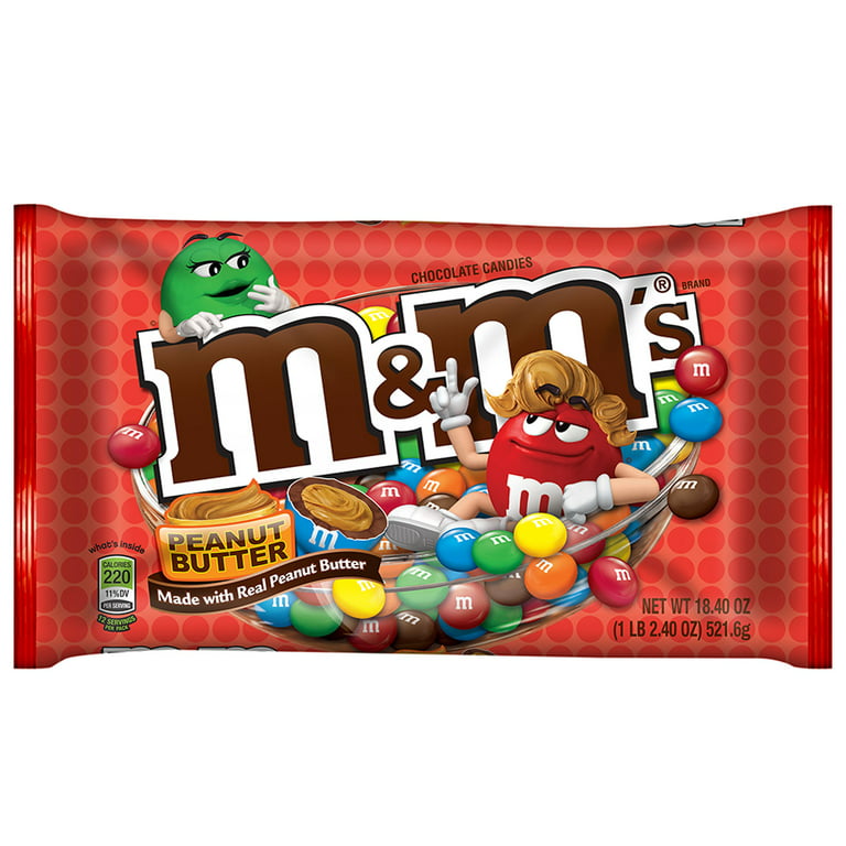 M&M's Peanut Butter Chocolate Candy, 18.4 oz.