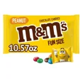 thumbnail image 1 of M&M's Peanut Fun Size Chocolate Candy - 10.57oz, 1 of 3