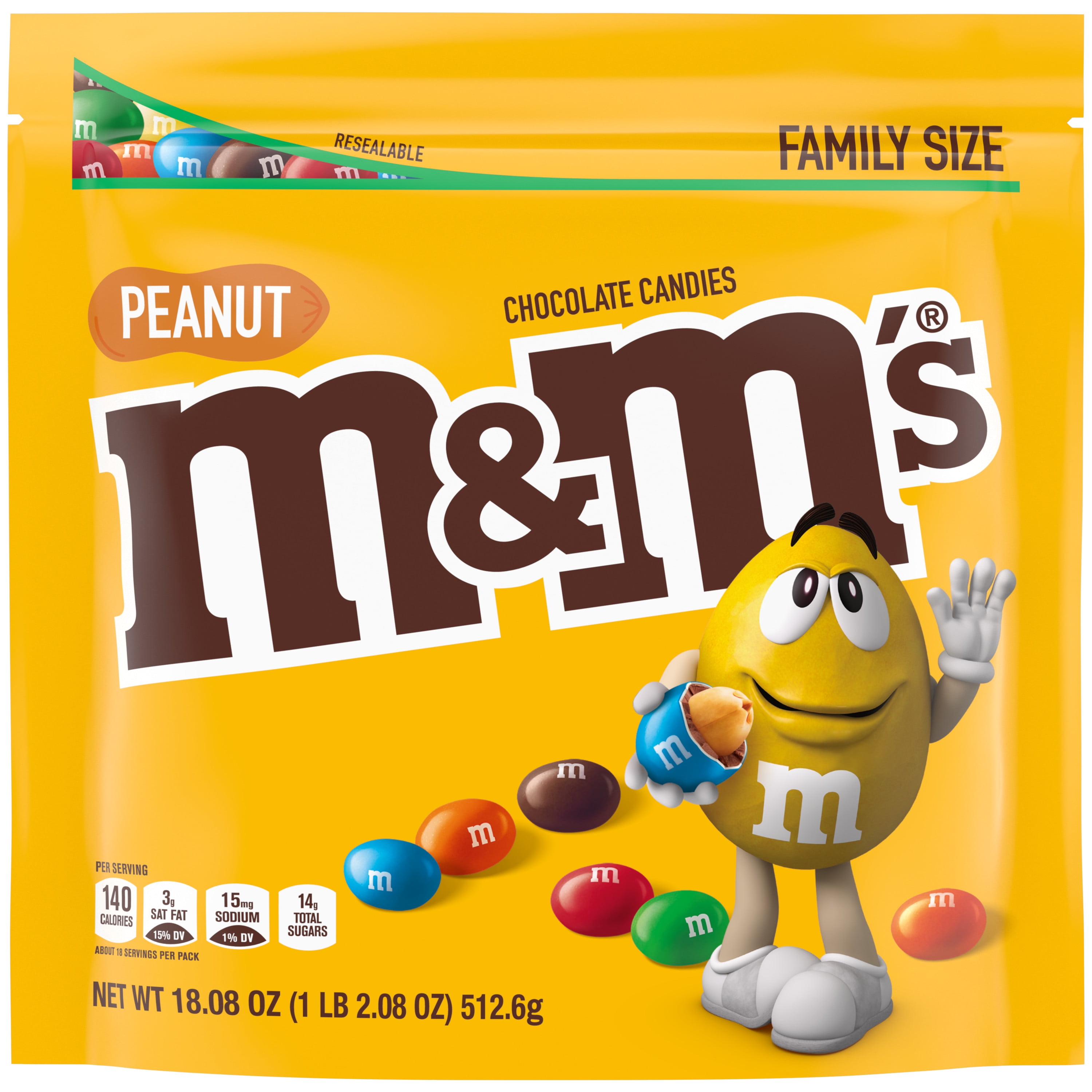 Save on M&M's Milk Chocolate Candies Family Size Order Online