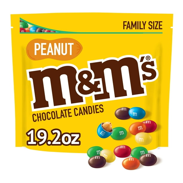 M&M’s M&M'S Milk Chocolate Candies, Resealable Candy Jar, Pantry Size