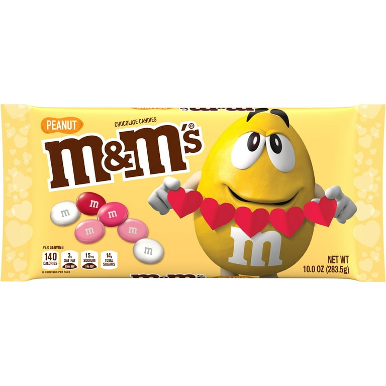M&M Peanut Butter Fun Size 10.57oz Bag (16 Count)