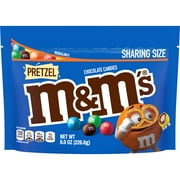 M&M's Pretzel Milk Chocolate Candy, Sharing Size - 8 oz Bag