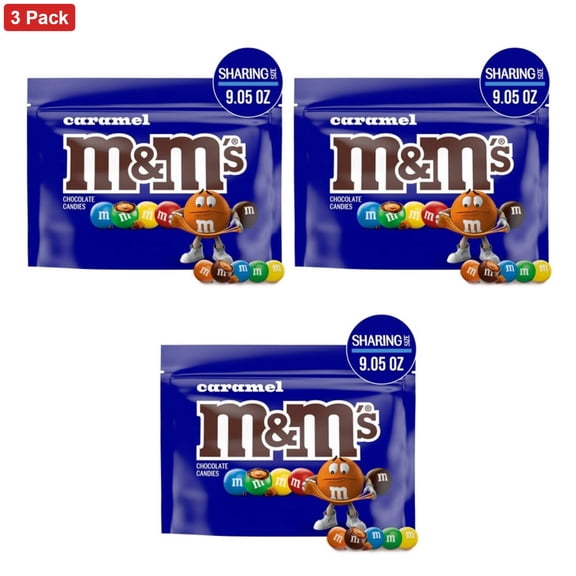 M&M's Sharing Size Caramel Chocolate Candy - Sharing Size - 9.05oz