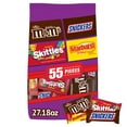 thumbnail image 1 of M&M's, Snickers, Skittles Fun Size Candy, Party Size - 55 Ct, 1 of 14